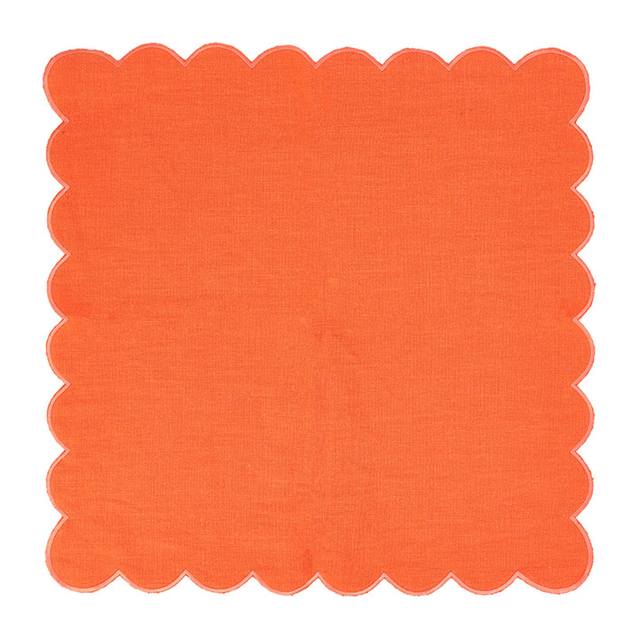 Napkin - Stonewashed - Scallop Edge