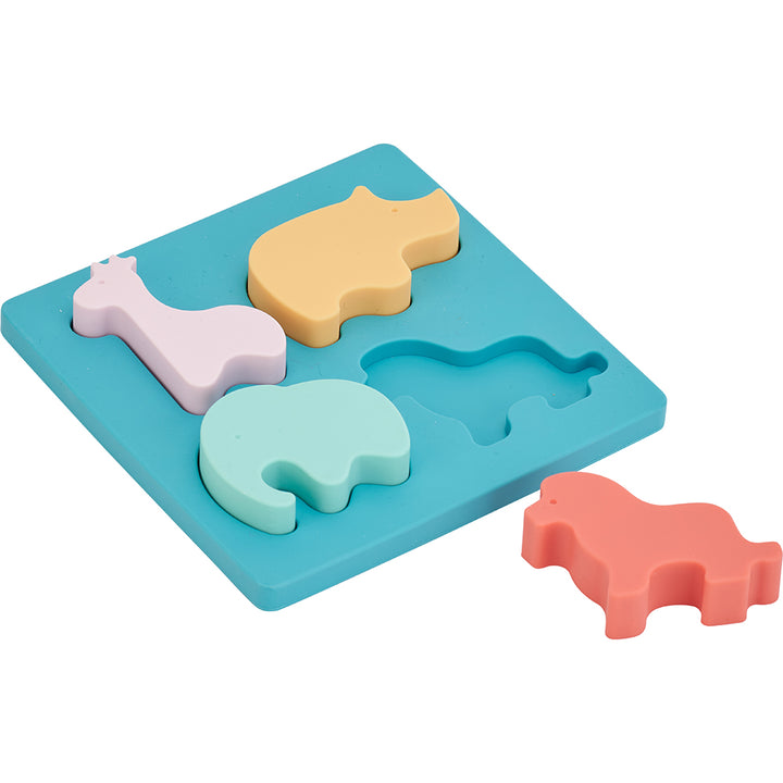 Silicone Puzzle - Land Animals