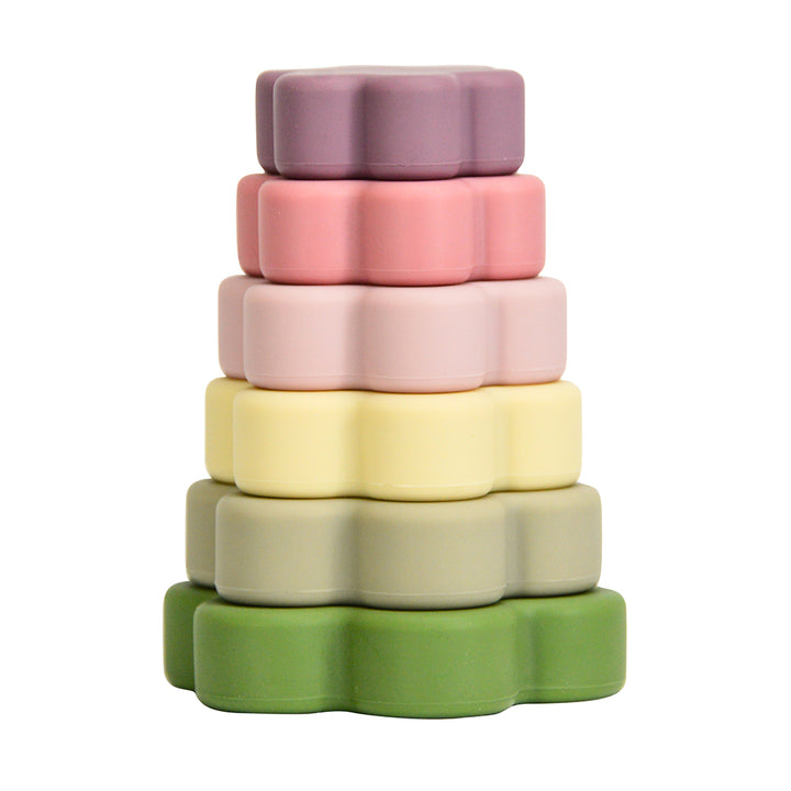 Silicone Stackable Toy - Flower