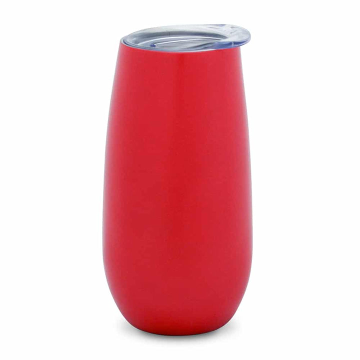 Sparkling flute stainless steel double walled - watermelon