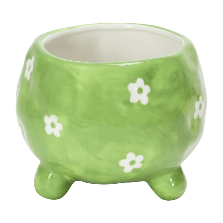 Ceramic Daisy Planter