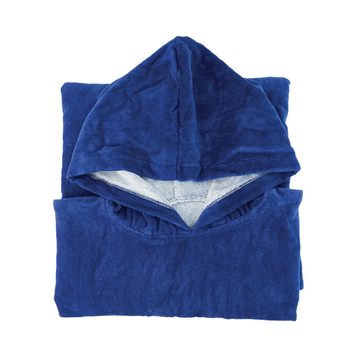 Navy beach poncho