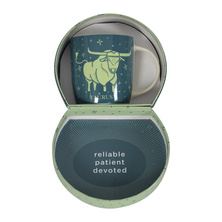 Zodiac Mug in packaging - Taurus