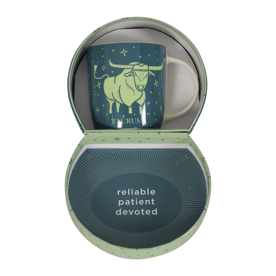 Zodiac Mug in packaging - Taurus