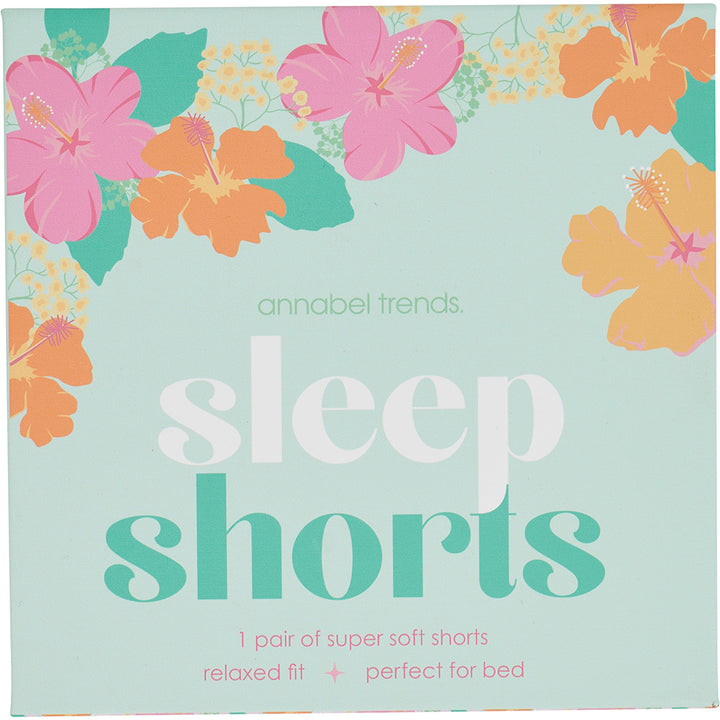 Sleep Shorts - Hibiscus