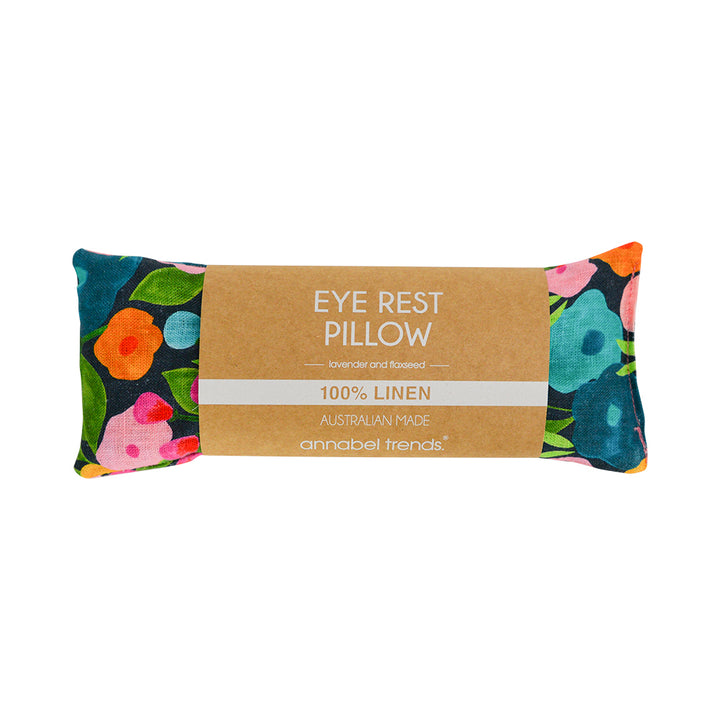 Eye Rest Pillow - Linen - Spring Blooms