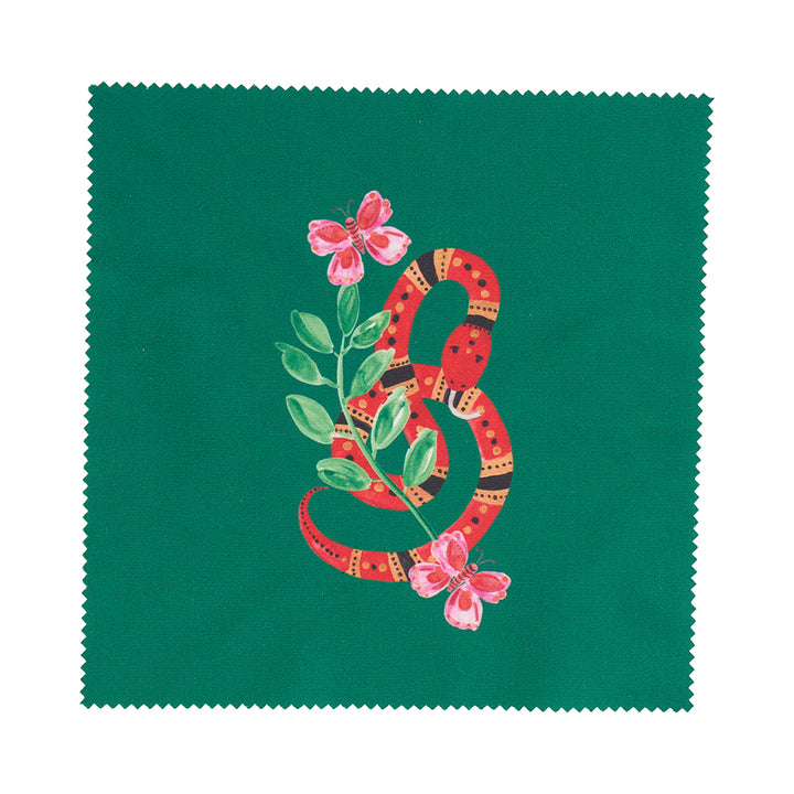 Glasses Case Combo - Jungle Snake