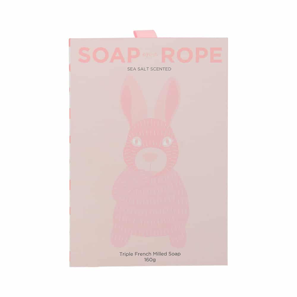 Soap on a rope bunny