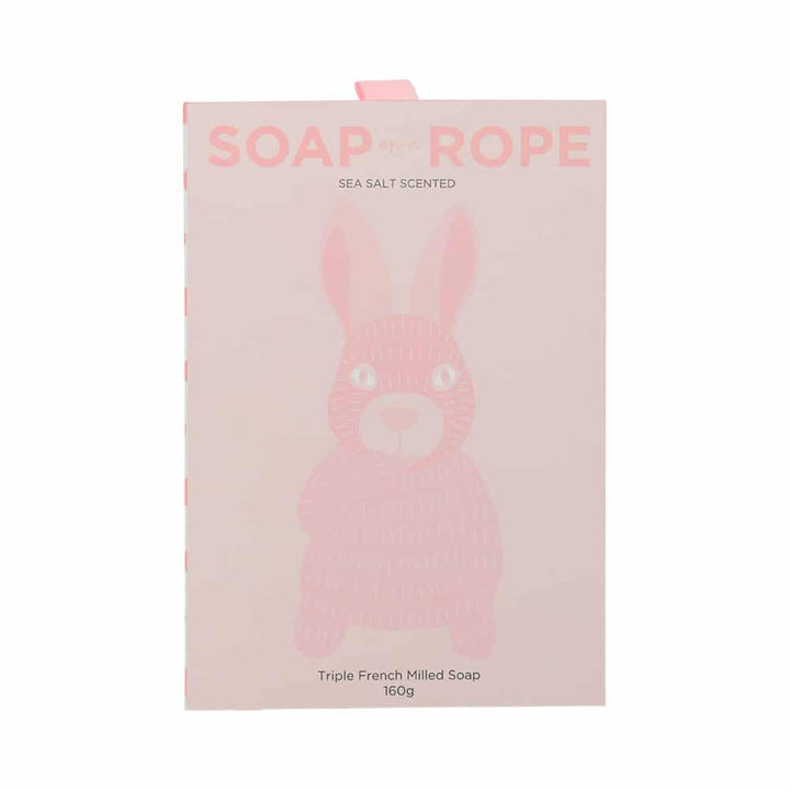 Soap on a rope bunny