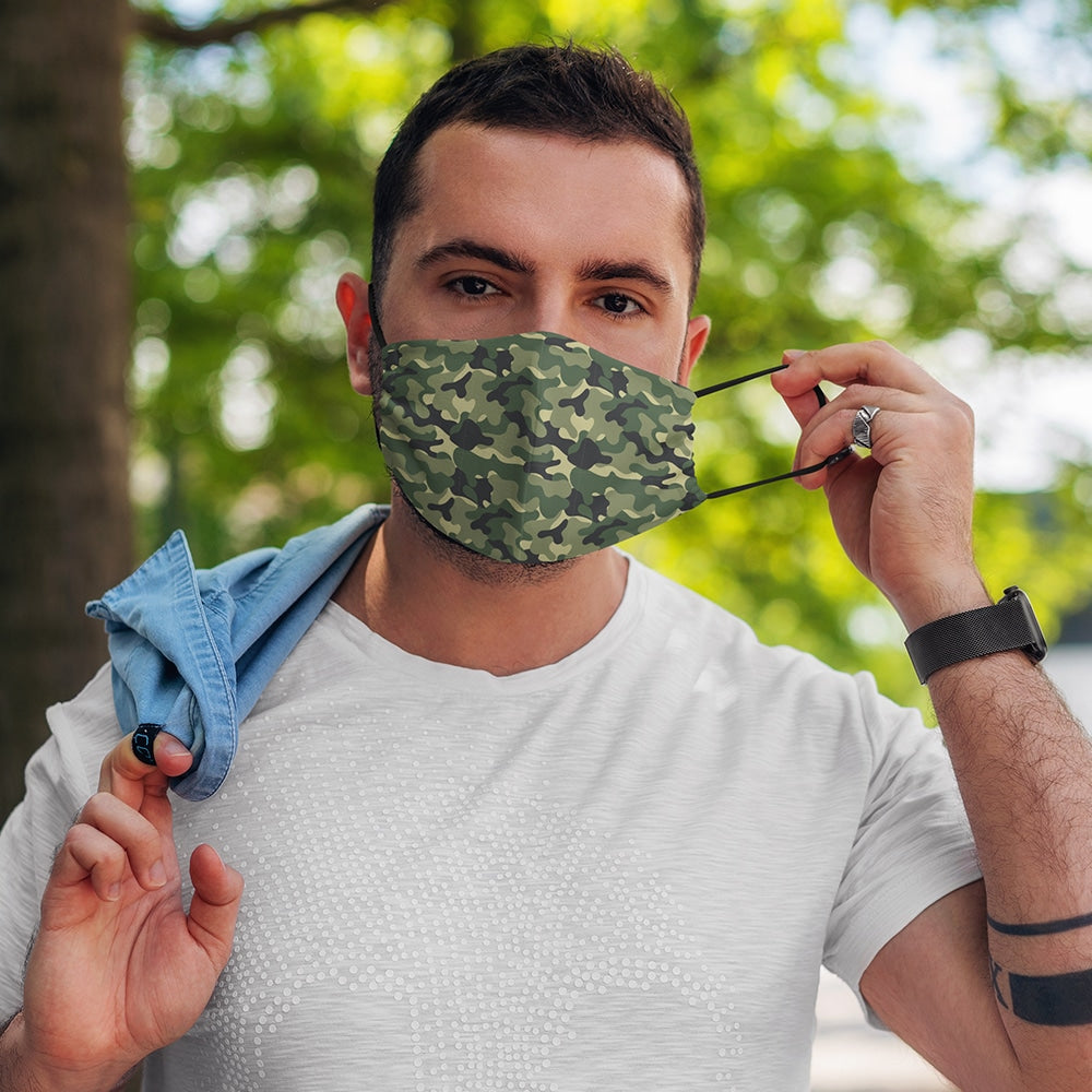 face mask - camo