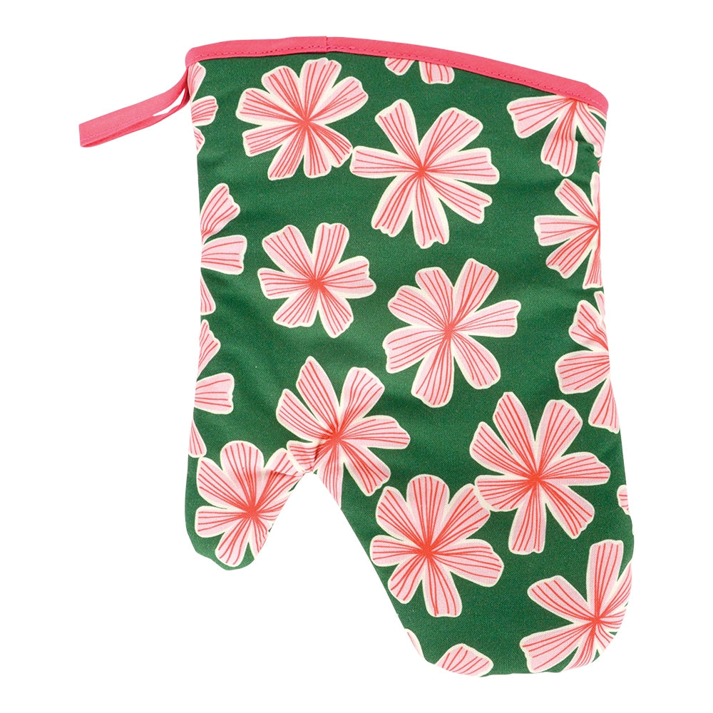 Oven Mitt - Single - Cotton -  Bold Blooms