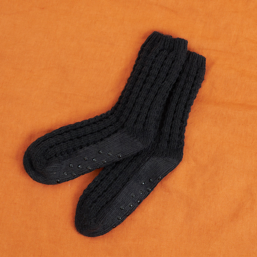 Chenille Room Socks