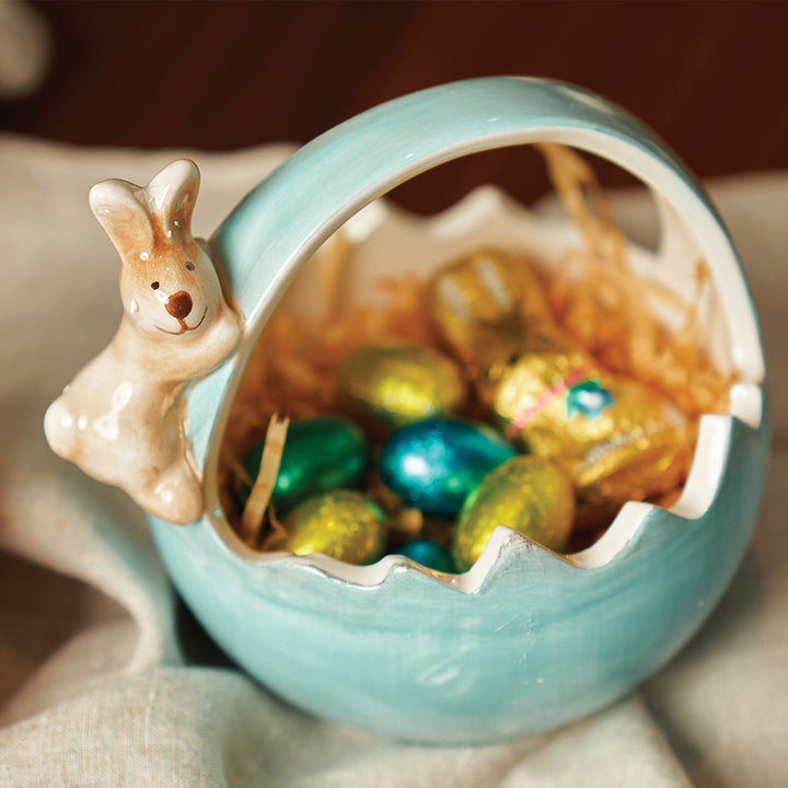 Ceramic Basket - Easter