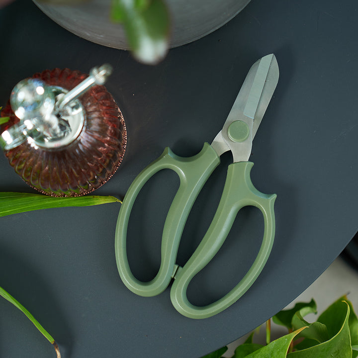 Flower Scissors  Green