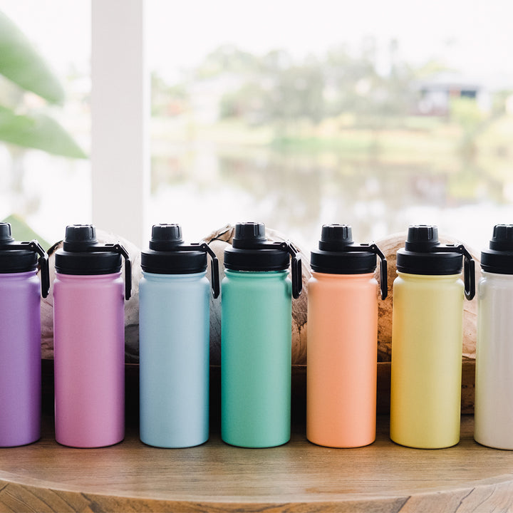 Gelato coloured watermate drink bottles