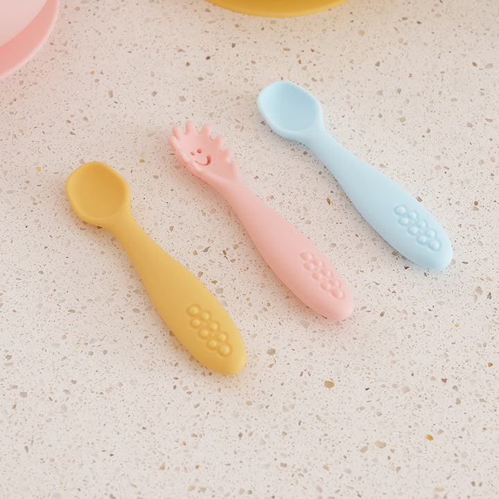 Silicone Cutlery Set (3pc)