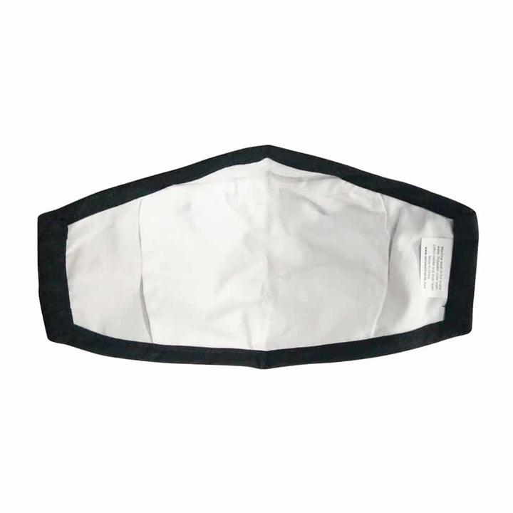 Face Mask - Contoured - Paisley Black