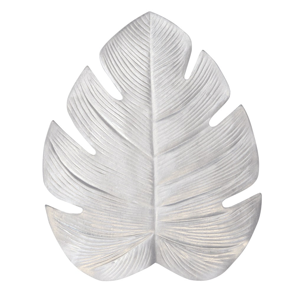 Placemat - Palm Leaf - Metallic Silver