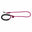 snap and stay leash - fuschia