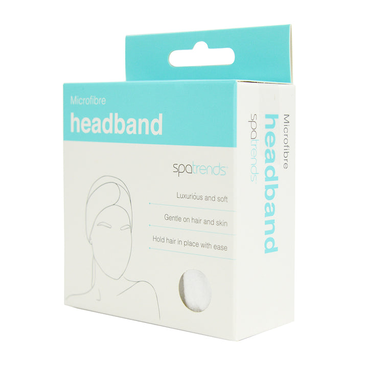 Spa trends microfibre head band