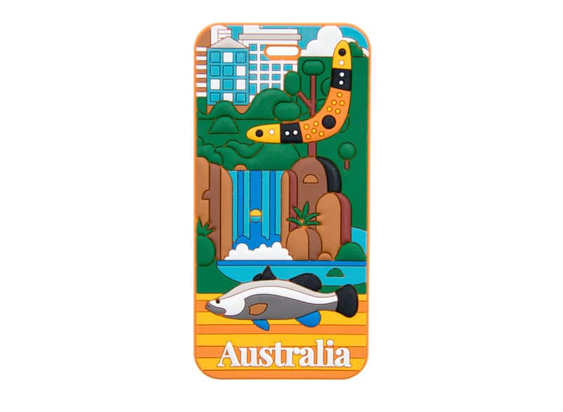 Australia luggage tag