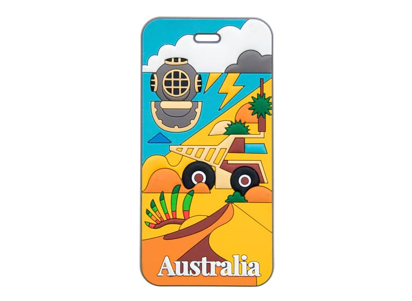 Australia luggage tag