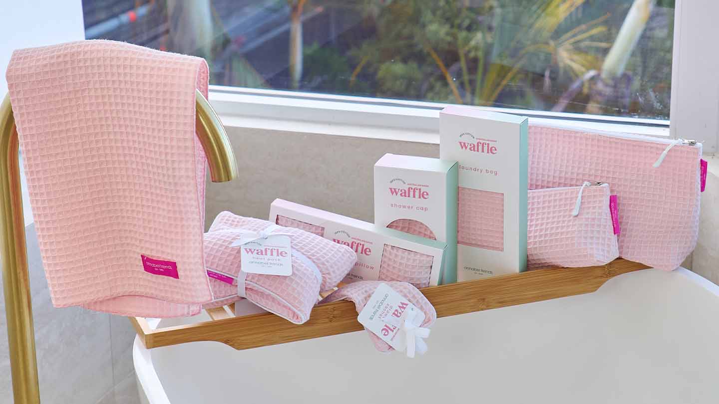 Pink Waffle