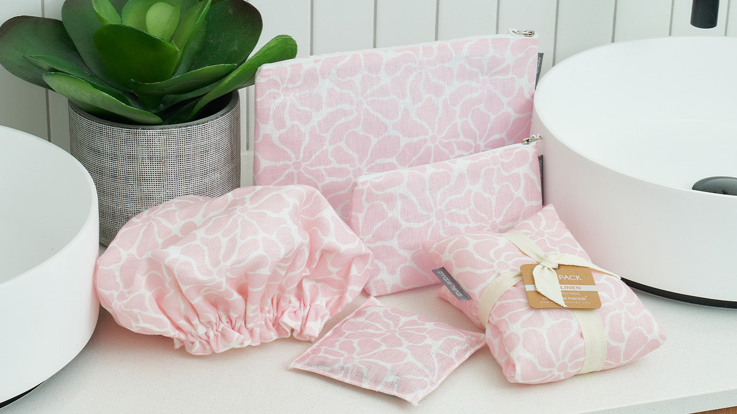 Pink Petal Floral - Aus Made