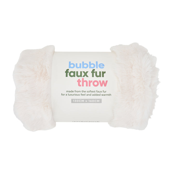 Throw - Bubble Faux Fur