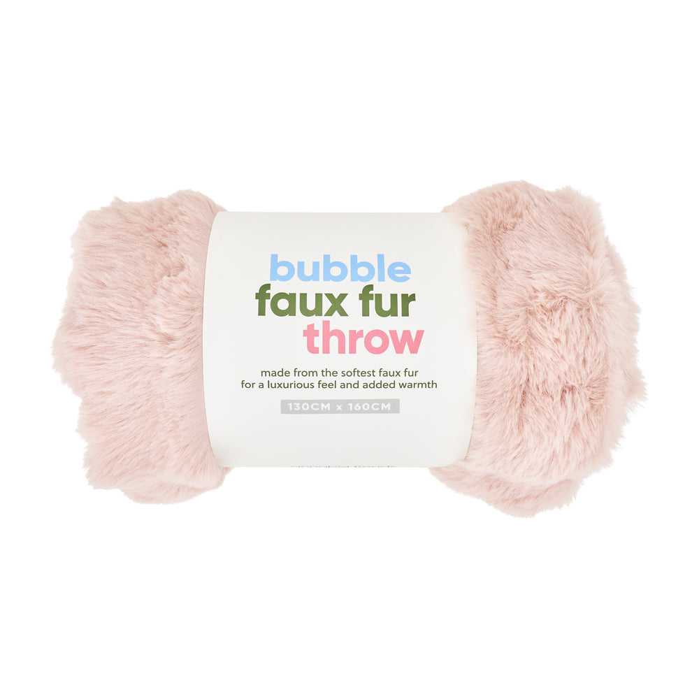 Throw - Bubble Faux Fur