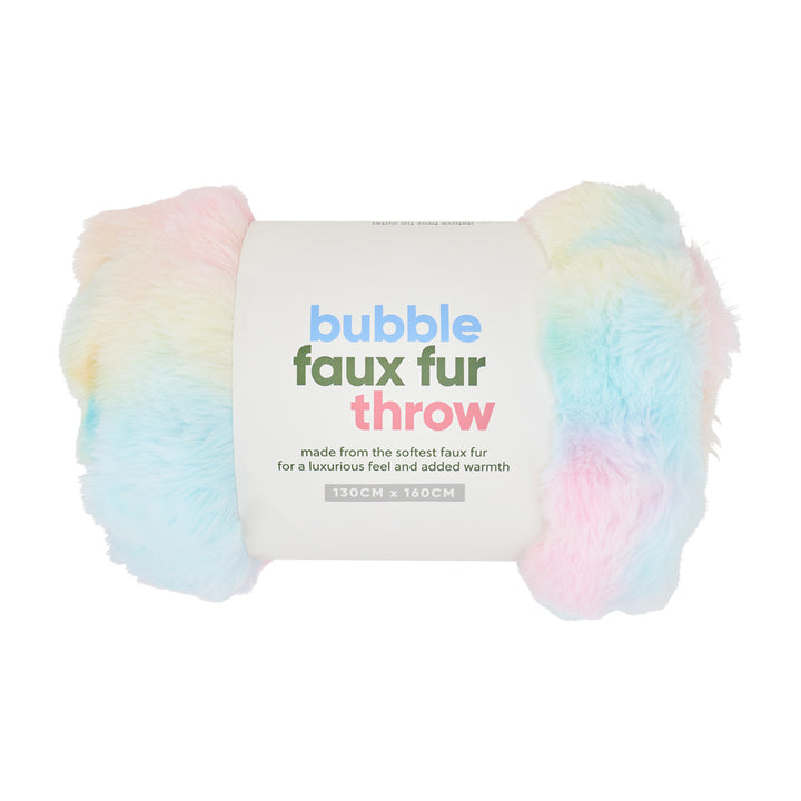 Throw - Bubble Faux Fur