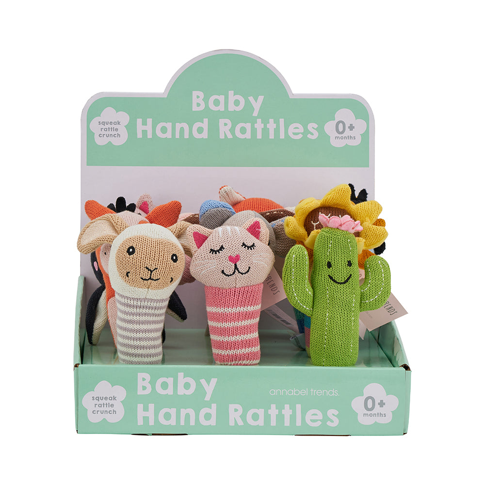 Pillow Pal Hand Rattle Counter Pack of 15