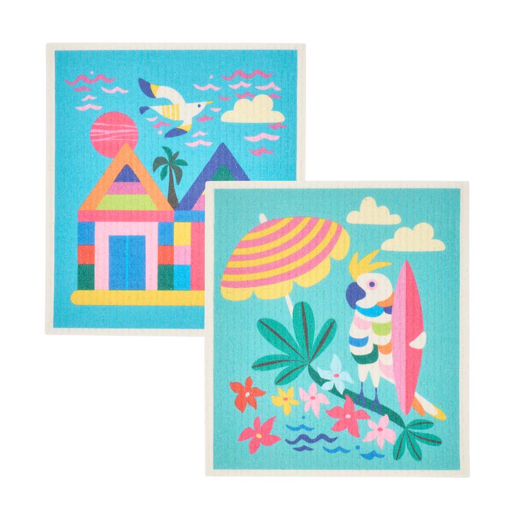 Swedish Style Dish Cloths - 2pc