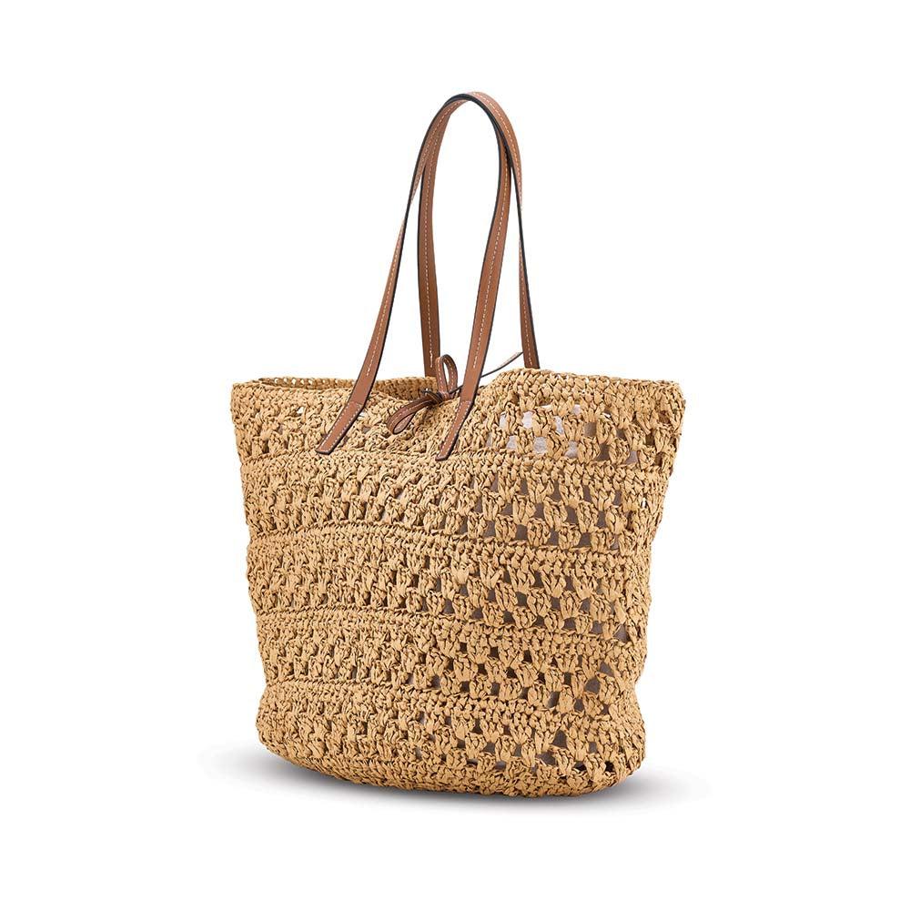 Crochet Tote with Inner Zip Bag