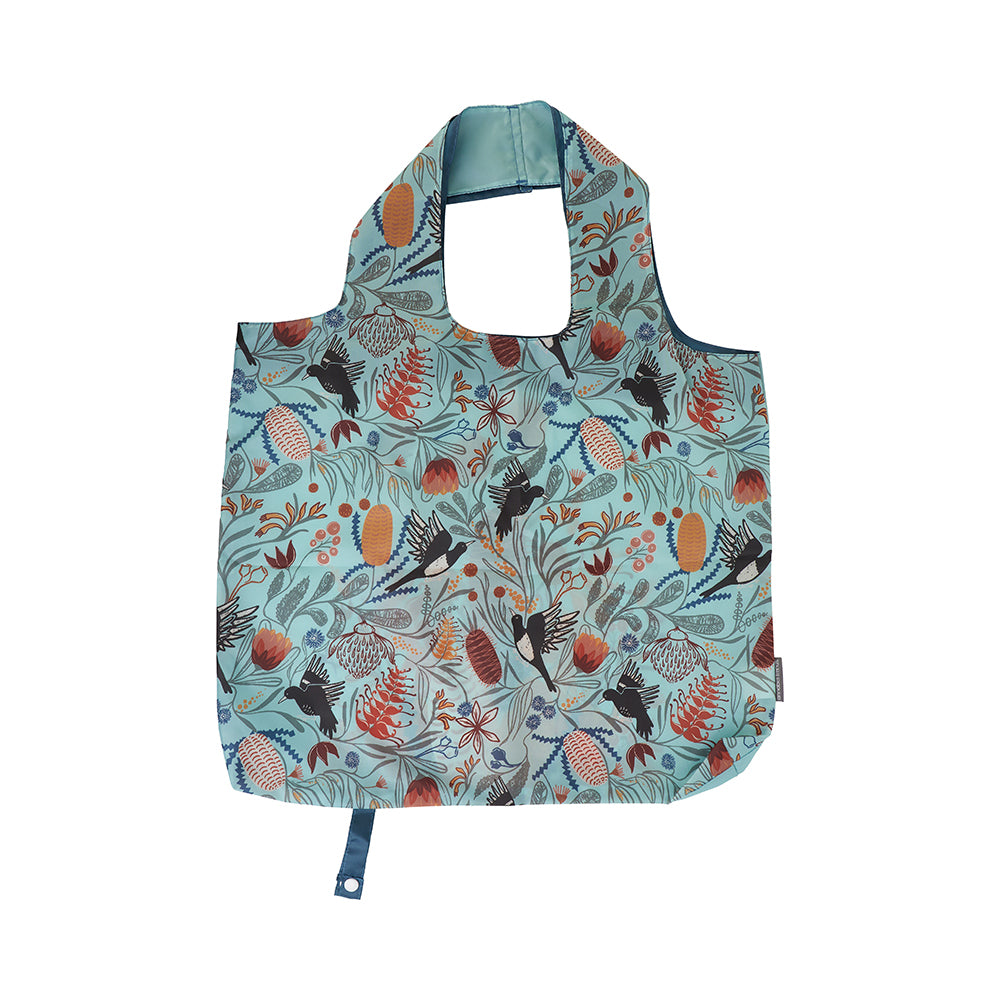 magpie floral Shopping tote