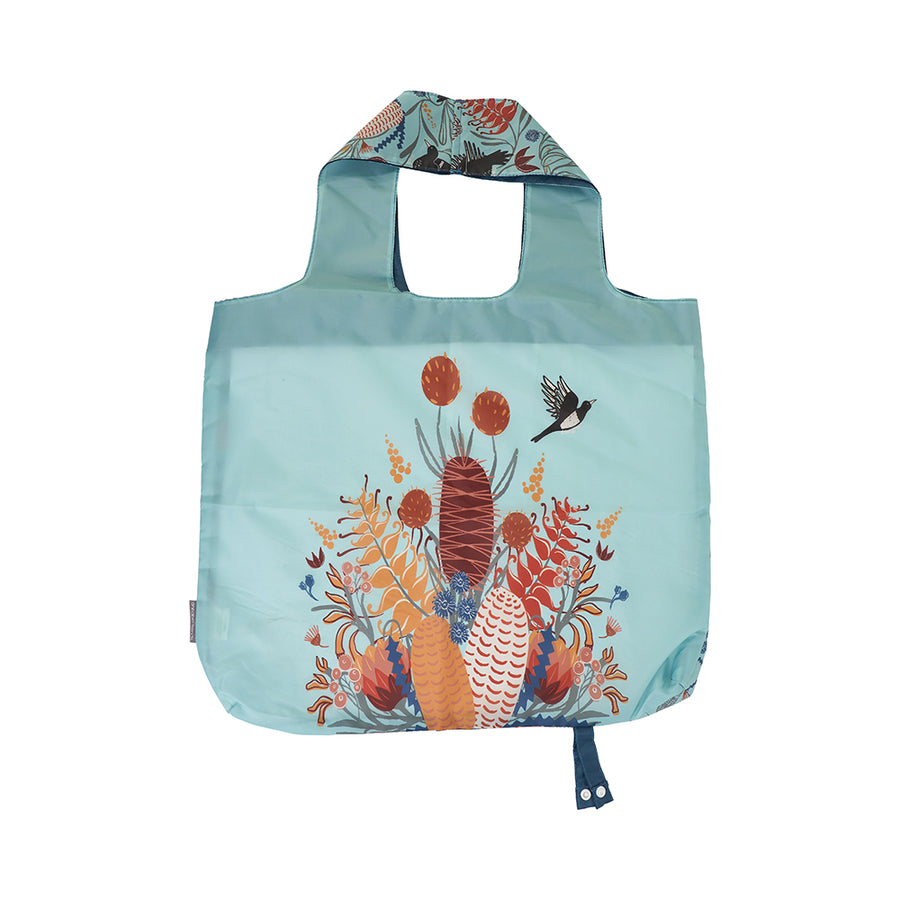 Magpie floralShopping tote