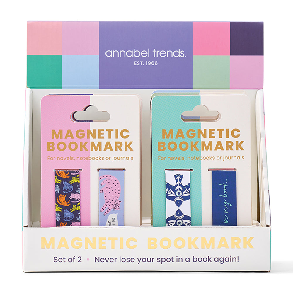 Magnetic Bookmark - Counter Pack of 24
