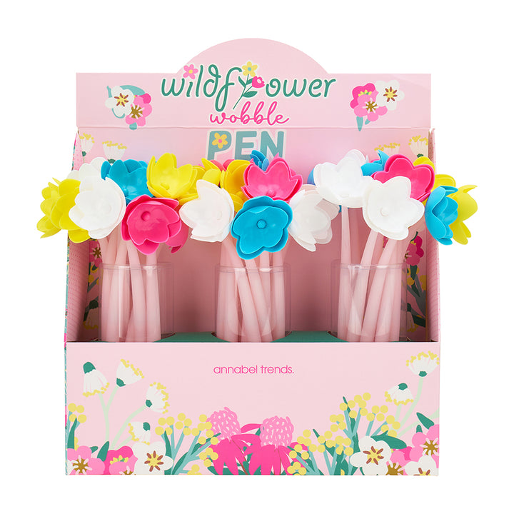Wobble Pens - Wildflowers - Counter Pack of 36