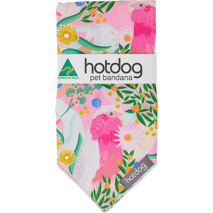 Hot Dog - Bandana - Cotton -Galah