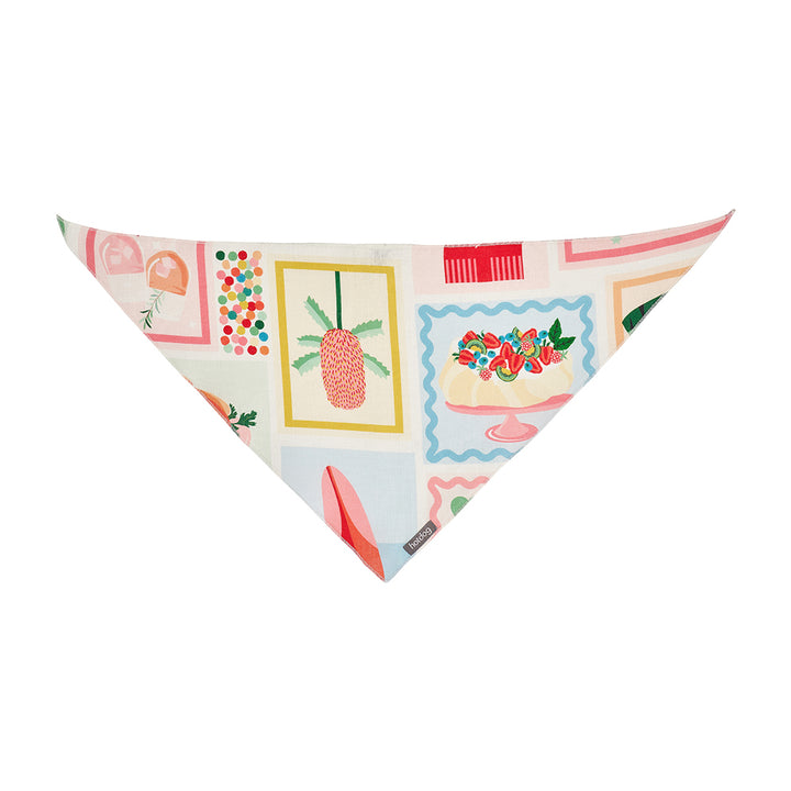 Hot Dog - Bandana - Linen - Christmas Holiday