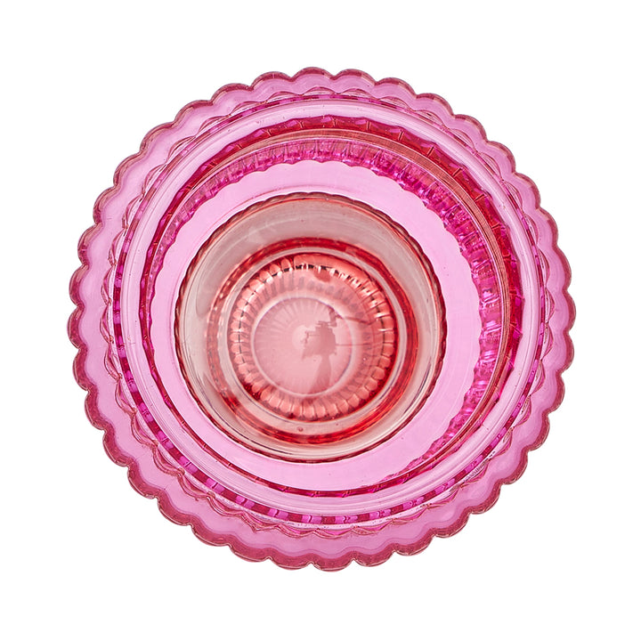 Jewel Candle Holder Large - Pink
