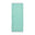 Teal beach resort towel with white pattern on a white background