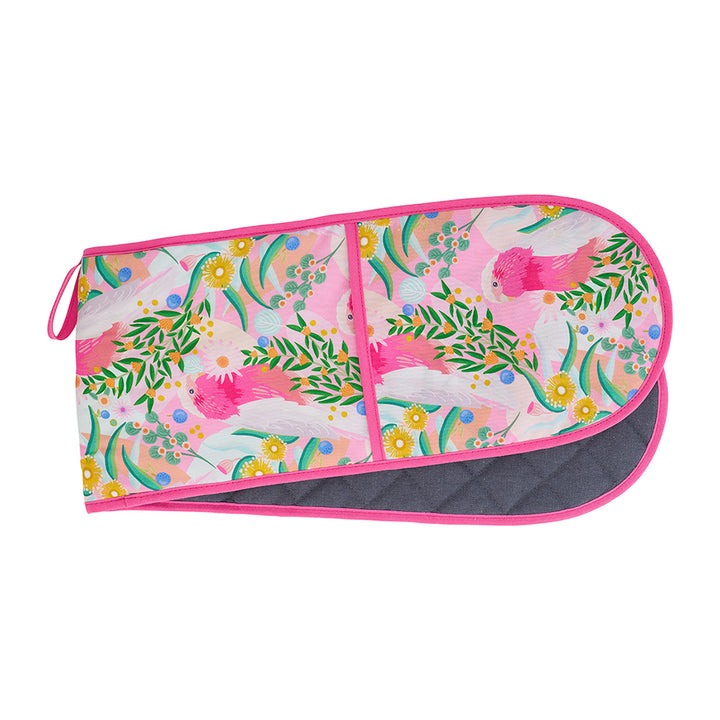 Double Oven Mitt - Cotton - Galah