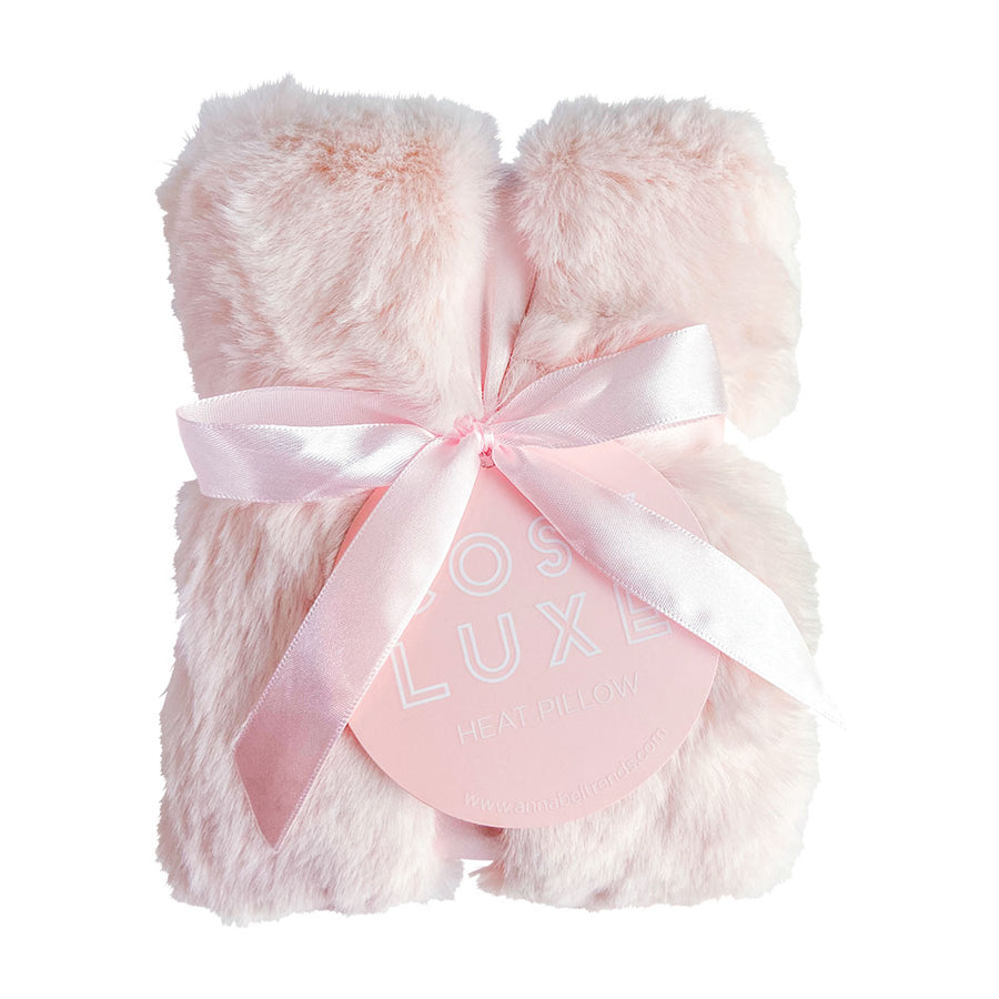 Cosy Luxe Heat Pillow - pink petal