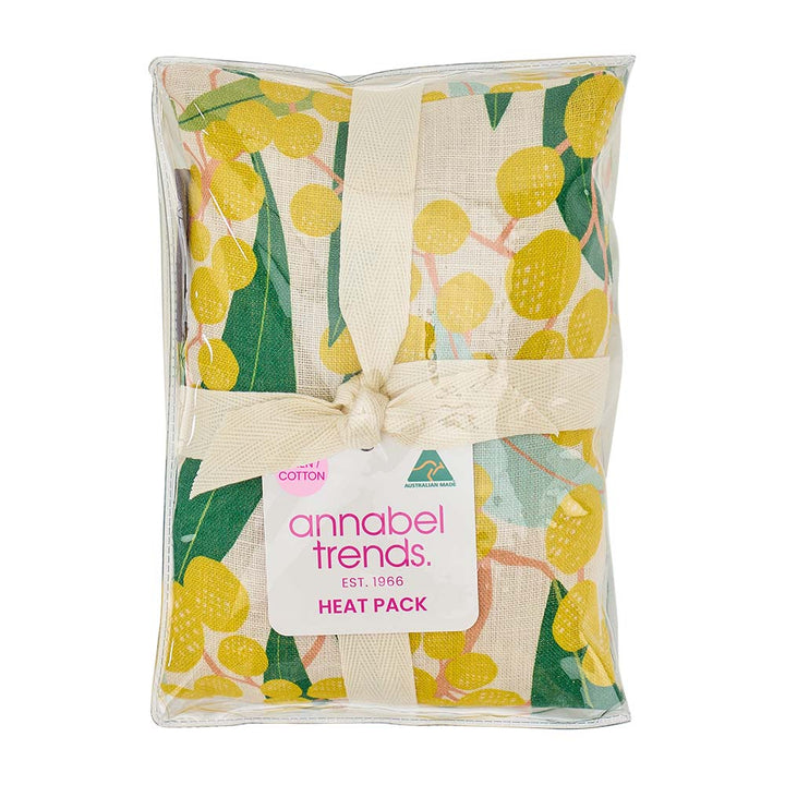 Heat Pillow - Linen Cotton - Golden Wattle