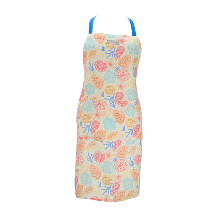 Shelly Beach Linen Apron