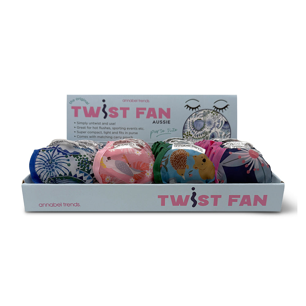 Twist Fan - Aussie - Counter Pack of 40