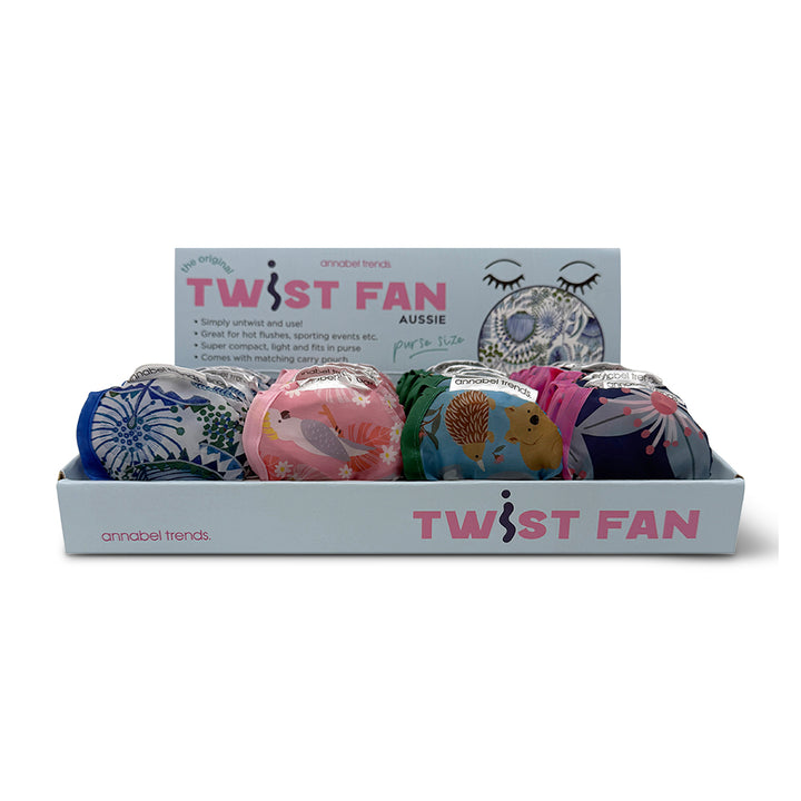 Twist Fan - Aussie - Counter Pack of 40