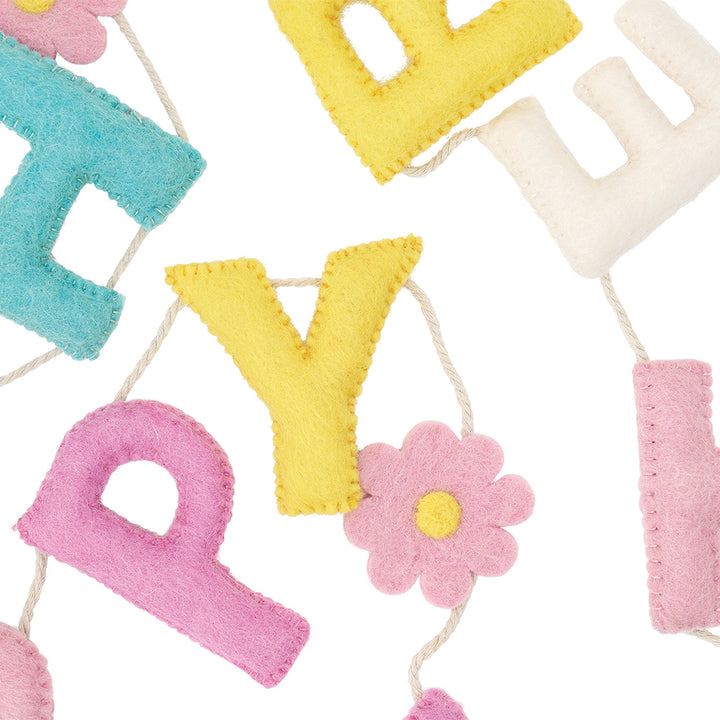 Felt Bunting - Happy Easter