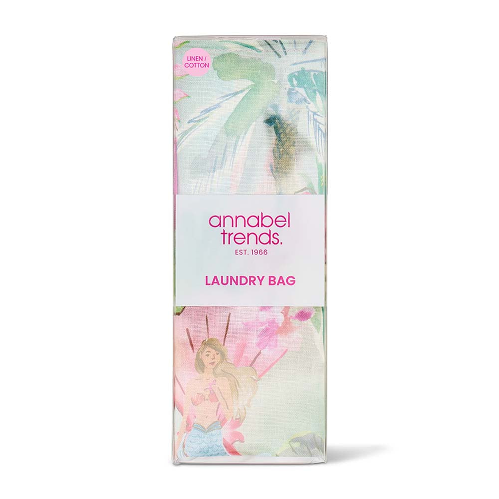 Laundry Bag - Linen Cotton - Tiki Island